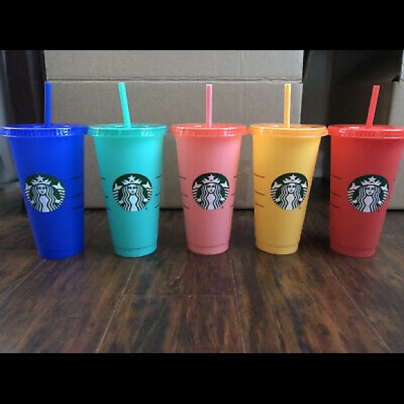 Starbucks color changing cups. Lmtd edition, rare! - Picture 6 of 7
